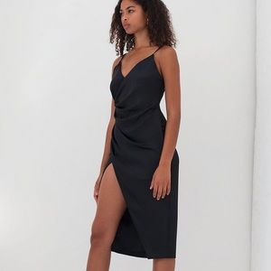 ARITZIA - TEN BY BABATON - SPADES DRESS - SZ 2 BLK